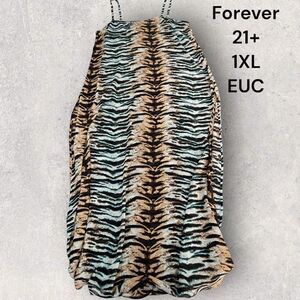 Forever 21+ slip maxi dress